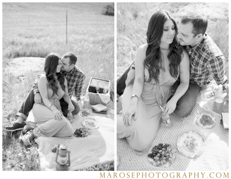 Picnic Engagement Session | M.A.Rose Photography