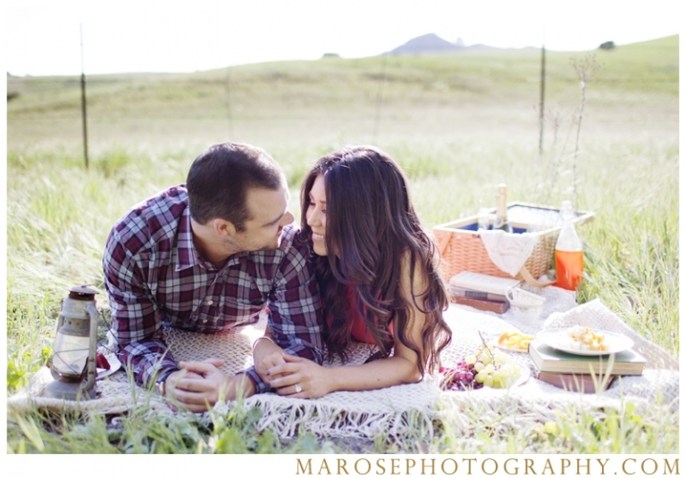 Picnic Engagement Session | M.A.Rose Photography