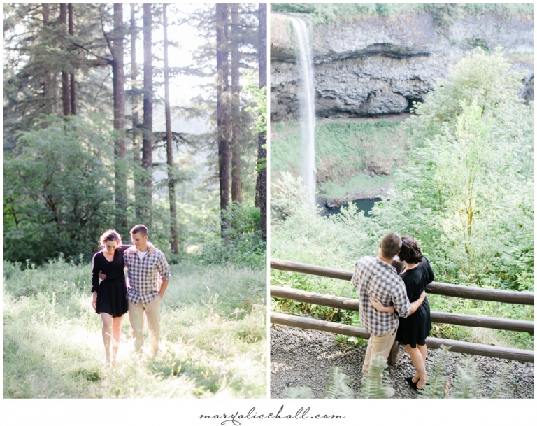 SIlver Falls Engagement Session